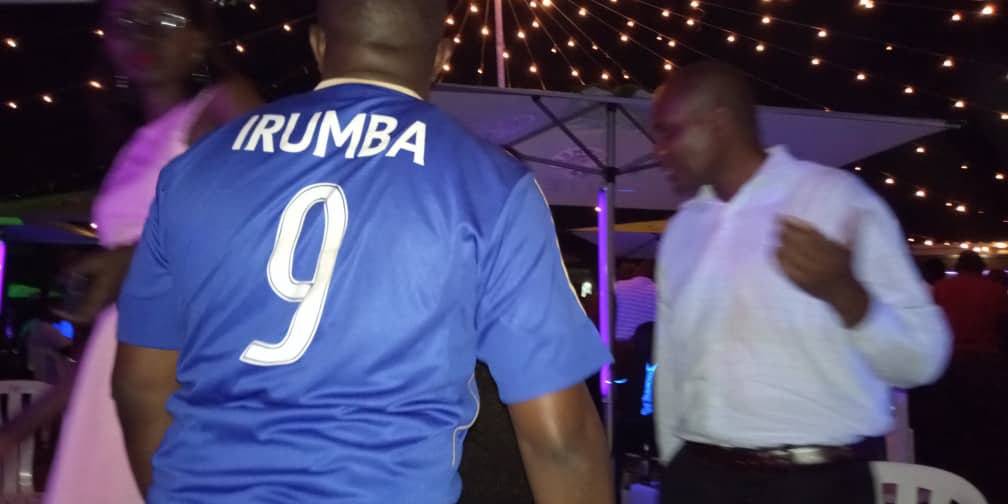 Irumba and other Tumukunde supporters partying