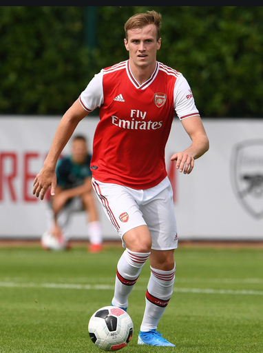 Rob Holding in action