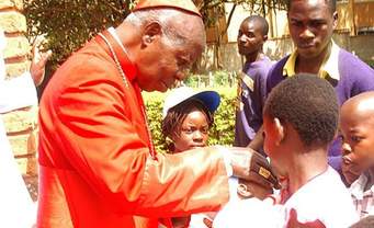 Tighten and implement police and road safety laws to reduce accidents: Cardinal Emanuel Wamala tips Uganda Police