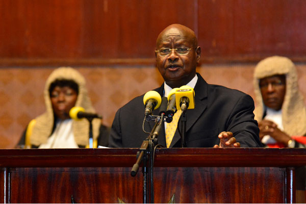 Museveni delivers State of the Nation Address 2017.