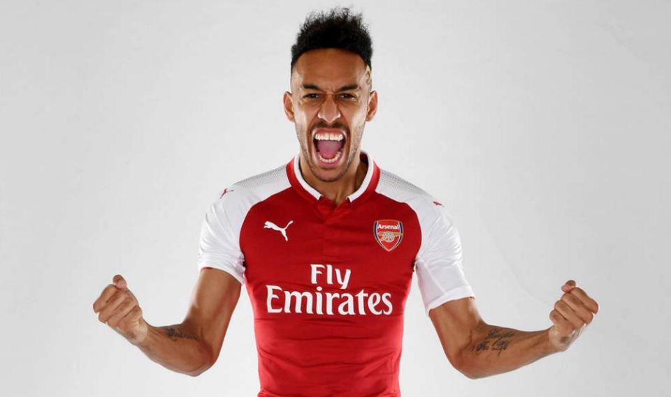 AUBA IN! Arsenal complete the signing of Pierre-Emerick Aubameyang in £55million deal from Borussia Dortmund