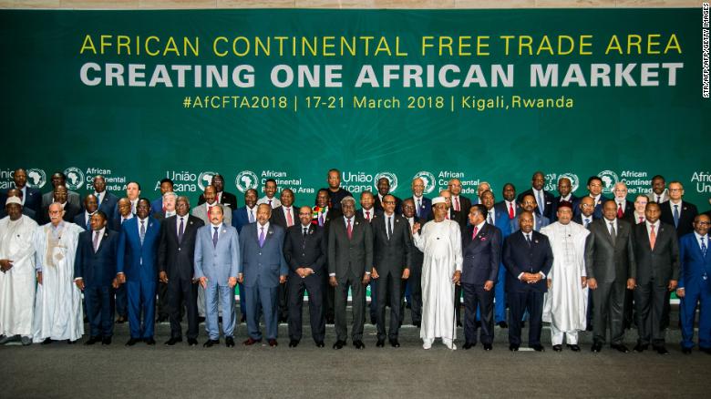 44 African countries sign free trade agreement, Nigeria yet to sign