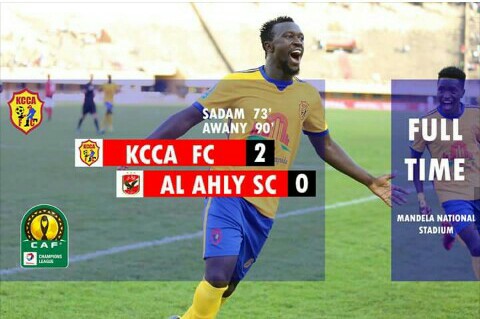 KCCA Humbles Egypt’s Al- Ahly in CAF Champions League