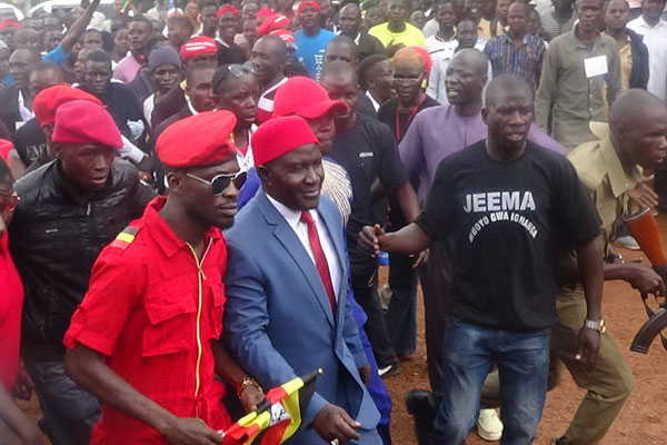 Bobi Wine,Besigye Disagree on Bugiri Elections: Drops FDC’s Namatende For Jeema’s Basalirwa