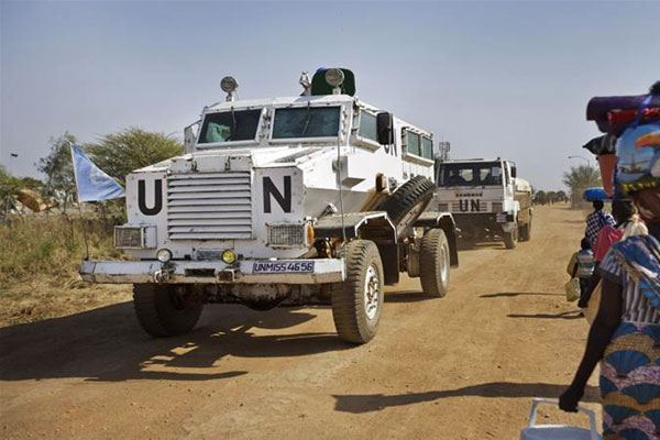 UN convoy attacked in South Sudan