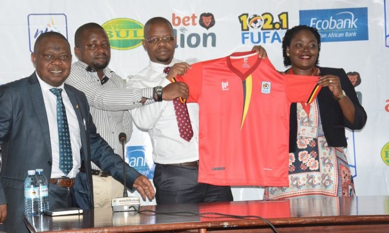 FUFA Unveils Uganda Cranes, Crested Cranes New Kits