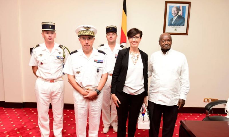Museveni Meets Commander of French Forces in Djibouti