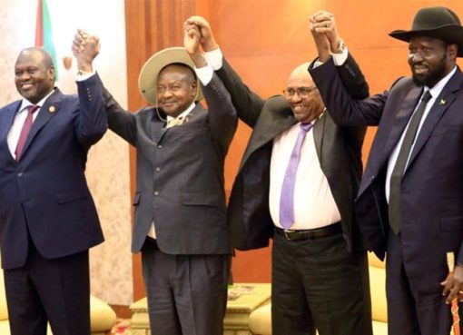 President Museveni Hails Kiir, Machar For Signing Revitalised Peace Agreement