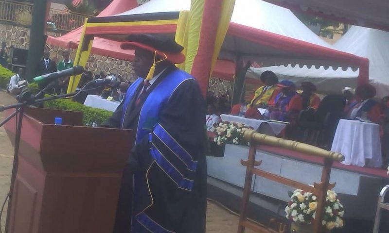Minister Otafiire Tips KIU Graduates