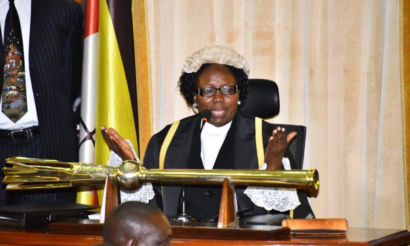 No One Can Black Mail Speaker,Parliament: Kadaga Warns BoU’s Ssekabira, Kirkland