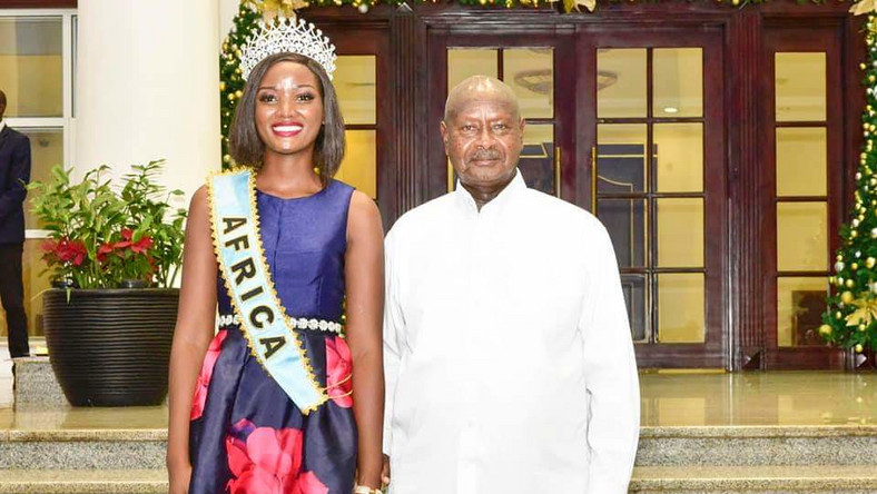 Be A Natural African Woman, Stop Wearing Fake Hair – Museveni Tells Miss Uganda