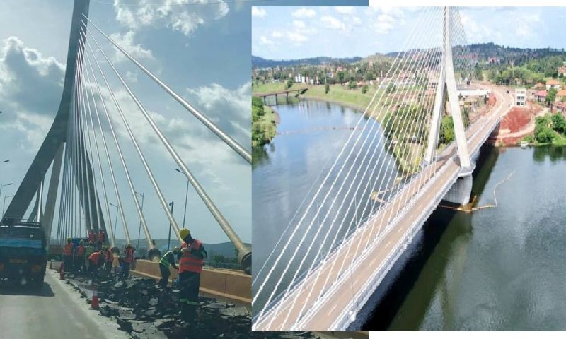 New Jinja Bridge Develops Cracks, Under Repair