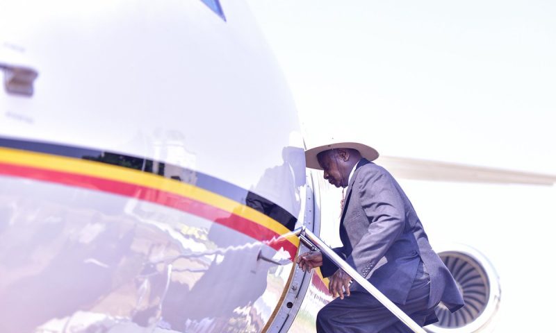 President Museveni Leaves for World Economic Forum in Swiss Capital
