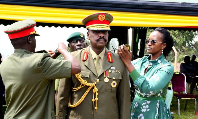 Gen.Muhoozi, Other 160 Newly Promoted Officers Decorated