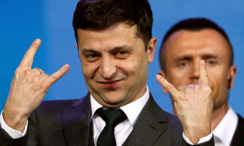 Comedian Elected Ukrainian  President