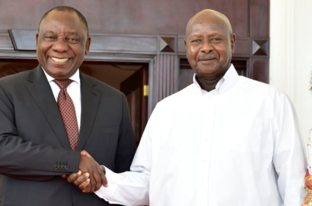 Ramaphosa Writes To Museveni About Denying Ugandans S.Africa Visas