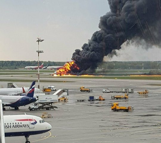 41 Burnt To Ashes In Russian Plane Crash