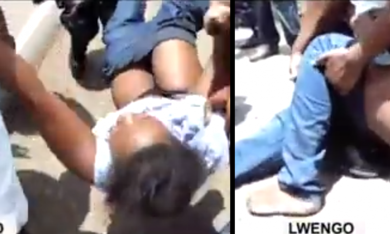Police Undress Besigye Supporter, Exposes Her Private Parts