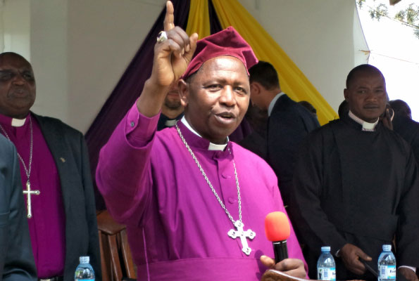 Arch. Ntagali Prepares Exit, Bids Christians Farewell