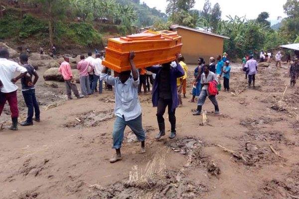 Bududa Mudslide Death Toll Hits 5, Over 50 Missing