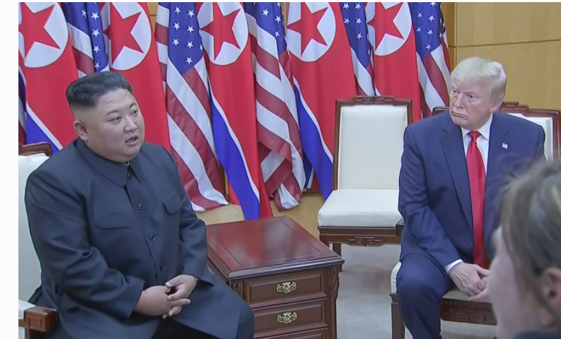 US President Trump, North Korea’s Kim Meet At DMZ