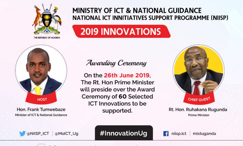 Premier Rugunda To Grace ICT  2019 Innovation Awards