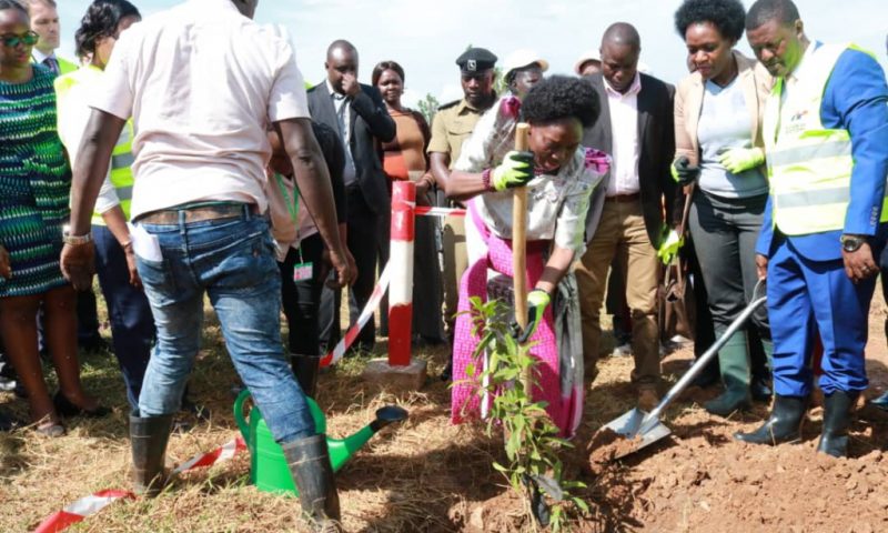 Speaker Kadaga Launches Tree Planting Initiative
