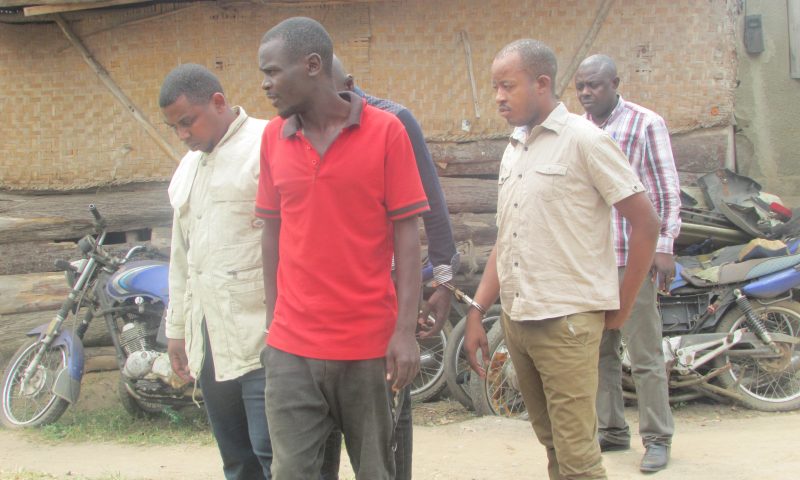 Police Arrest Prime Suspects In Gruesome Murder Of BodaBoda Cyclists In Western Region
