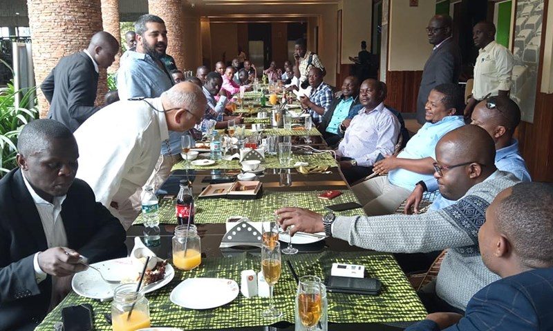 Tycoon Sudhir Celebrates Flooring BoU  With Massive Feast