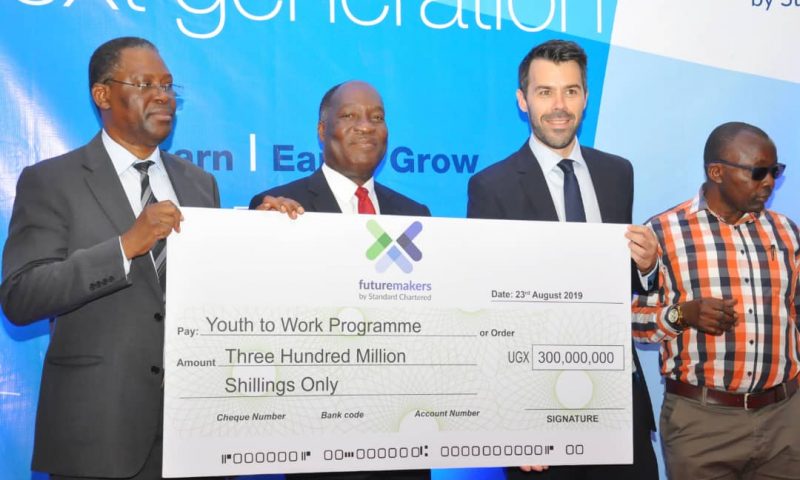 Stan-Chart, Development Agency Challenges Uganda To Fight Unemployment With Shs300m