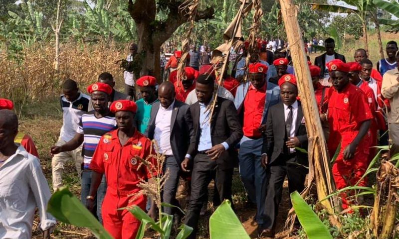 Police Fire Bullets, Teargas At Bobi Wine Supporters In Gomba