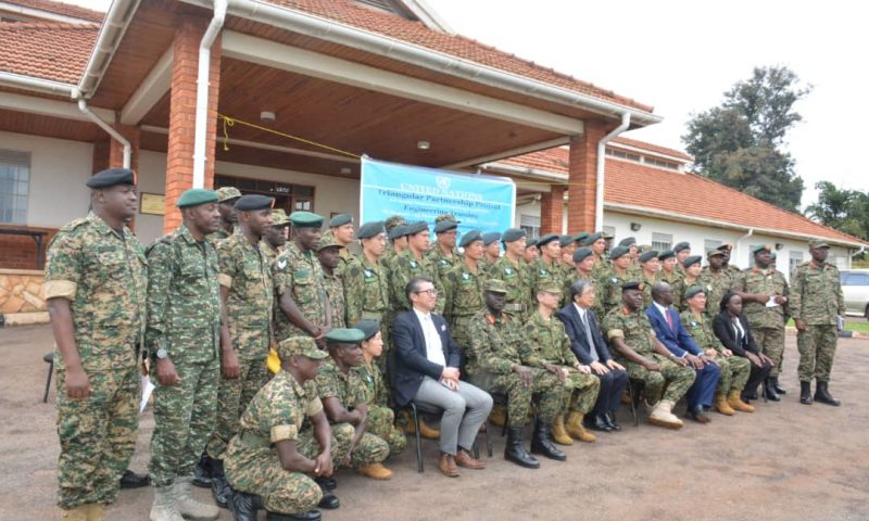 UPDF Gets Training From Japanese Army In Heavy Engineering Equipment Operation