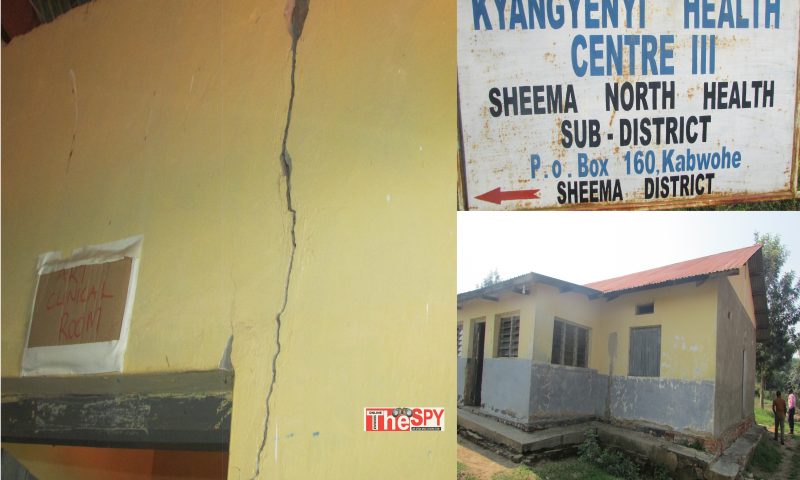 Kyangyenyi Health Centre III At Collapsing State Over Authorities Negligence
