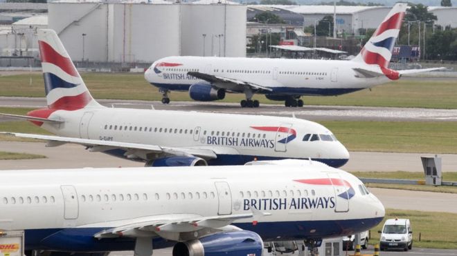 Over 1,500 British Airways Flights Canceled Over Pilots Strike