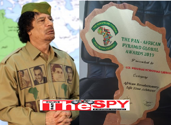 Former Libyan Leader Gaddafi, Mukwano Scoop PAP GLOBAL AWARDS 2019