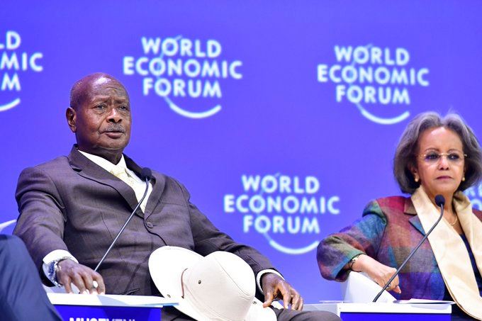 ‘Business Success Is Critical In Causing Sustainable Peace’-Museveni  To WEF