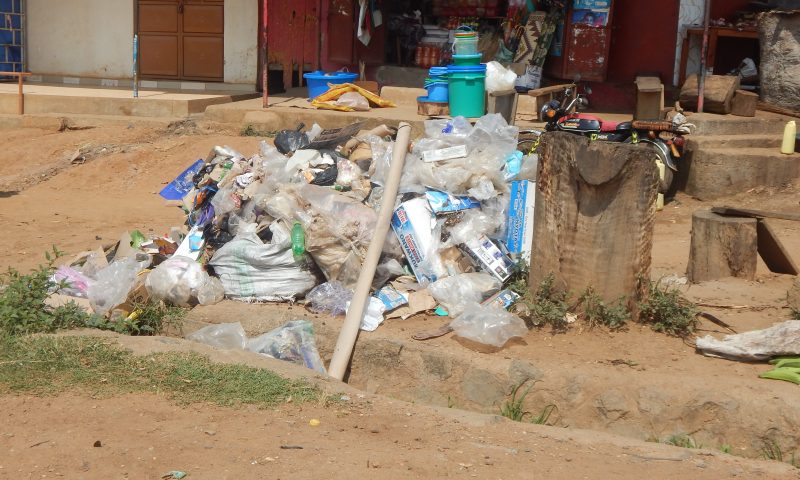 Shock As Garbage Welcome Visitors In Kabwohe Town