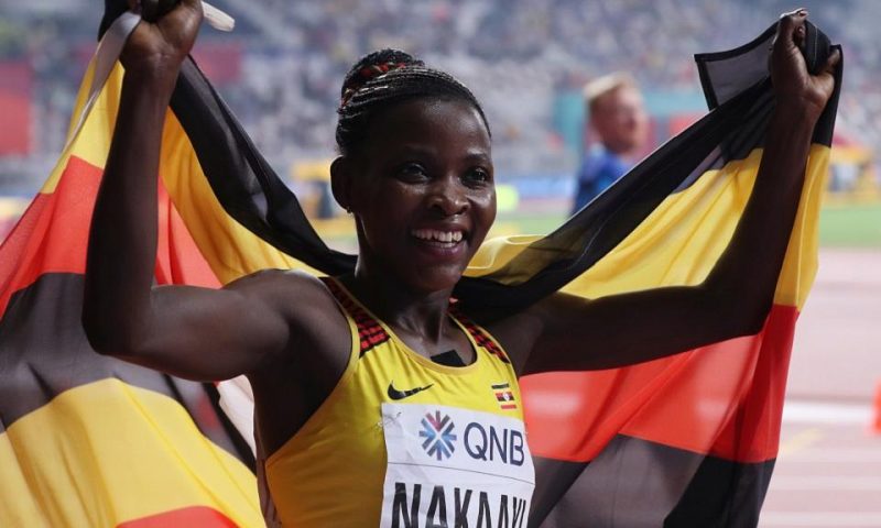Uganda’s Halima Nakaayi Wins Gold In The IAAF Women’s 800m Final