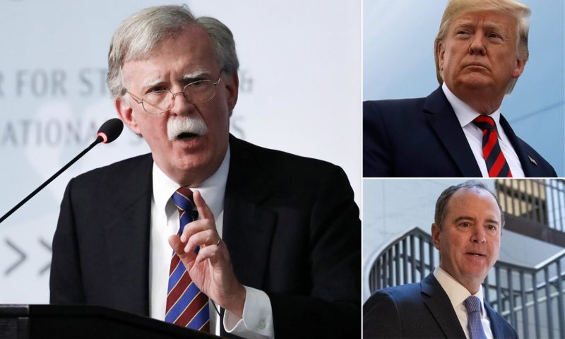 Former Trump National Security Adviser Bolton Will Give Evidence In Closed-Door Impeachment Hearing Next Week