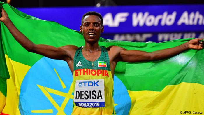 Ethiopia’s Lelisa Wins First Ever Men’s Marathon Since 2001 At IAAF