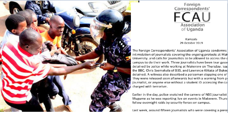 International  Press Body Condemns Police Violence Against Journalists During MAK Strikes