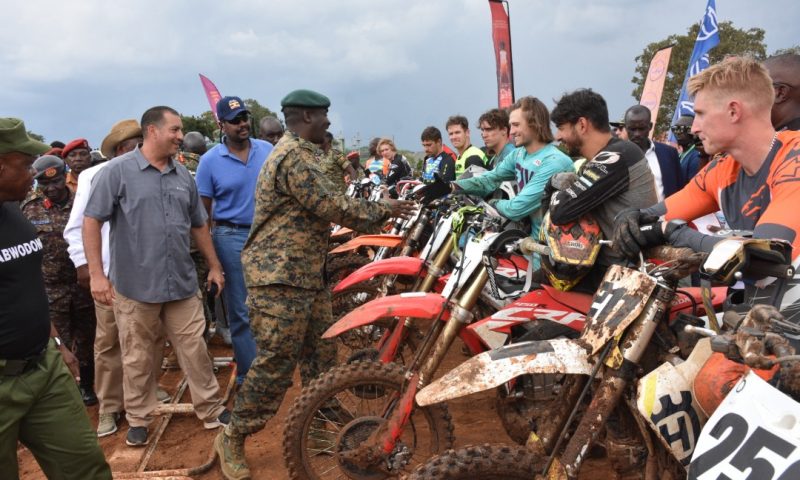 Gen. Muhoozi Graces Motocross Rally  Aimed At Appreciating UPDF, Police