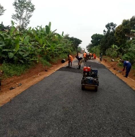 Uganda’s First Ever Plastic Road Constructed In Masaka