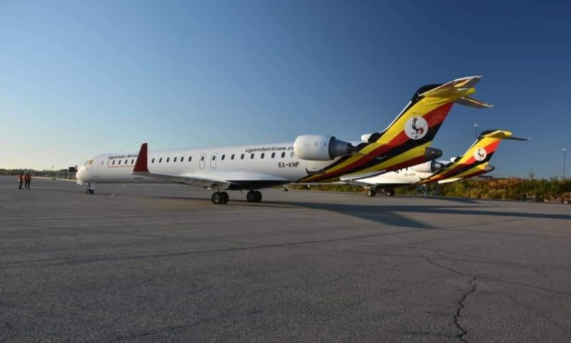 Uganda Airlines Buys New CRJ 900 Bombardier Planes As Entebbe Airport Develops Huge Cracks