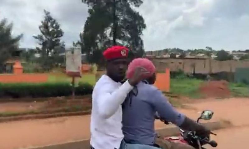 MP Bobi Wine Escapes From Police, Paralyses Kampala