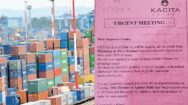Traders Panic After URA Issues Deadline To Clear Mombasa, Dar-es-Salaam Ports