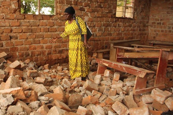 4 Pupils  Injured During Immunization After Wall Collapses On Them