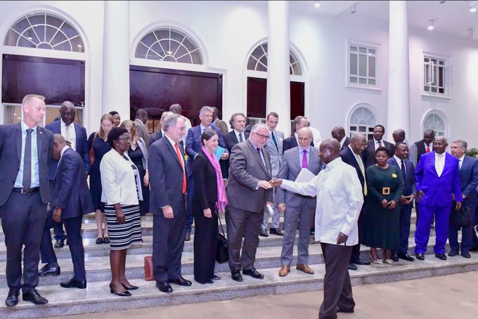 Museveni Meets European Union Delegation, Assures Them Of Peaceful 2021 Election