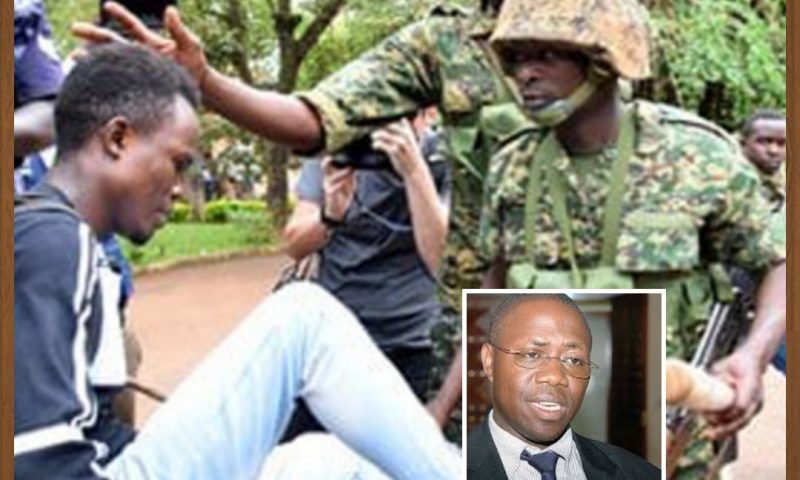 ‘UPDF  Didn’t Participate In Brutality At MAK, Army  Only Helped Police Do Their Work’- Defence Min.Mwesige