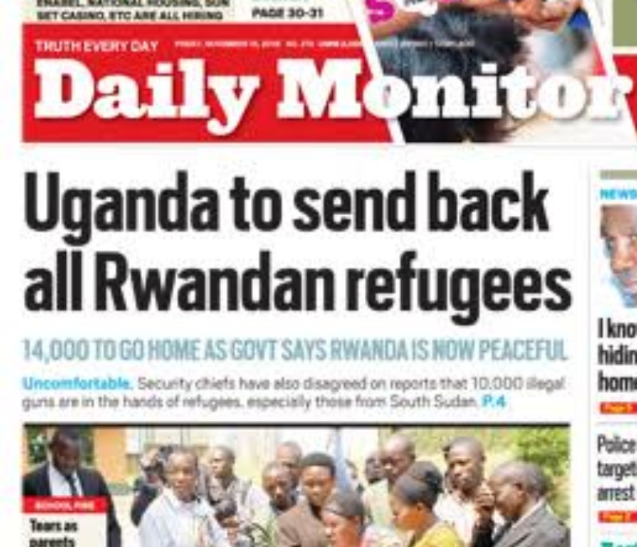 Uganda- Tension As Kagame Bans Daily Newspaper - The Spy